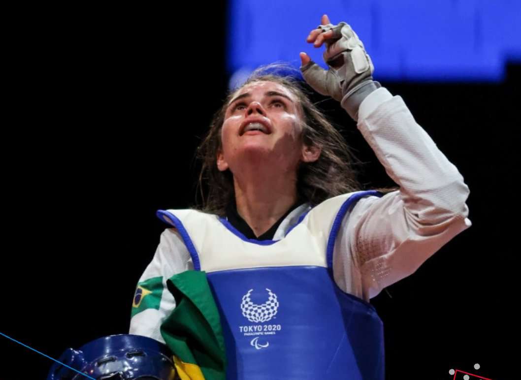 Silvana Fernandes leva bronze no tae kwon do na Paralimpíada de Tóquio
