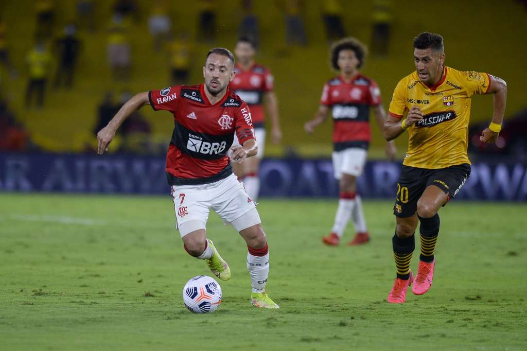 Libertadores: Éverton Ribeiro admite importância de poupar jogadores no Flamengo: ‘É preciso’