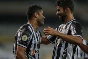 Diego Costa valoriza gol na estreia como titular do Atlético-MG
