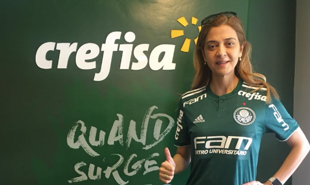 Leila Pereira será candidata única no Palmeiras; oposição evita confronto