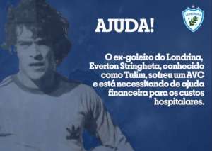 Série B: Ex-goleiro do Londrina sofre AVC e família faz vaquinha para custear tratamento