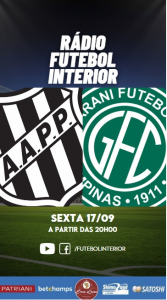 RÁDIO FI: Hoje é dia de Dérbi! E a jornada começa às 20h00 para Ponte Preta x Guarani. Confira! 