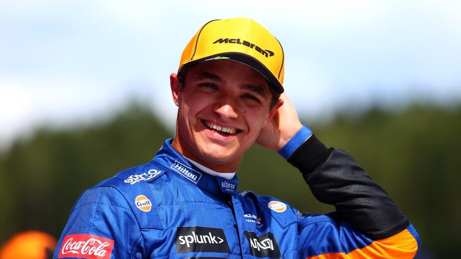 F1: Norris festeja a pole na Rússia, único GP que ‘não gostaria de largar na frente’