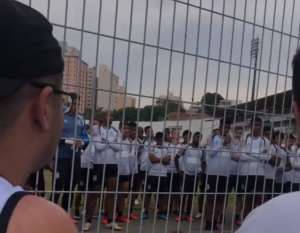 Dérbi 201: Organizadas conversam com elenco da Ponte Preta antes de clássico