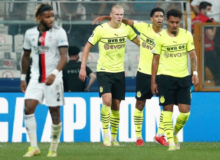 LIGA DOS CAMPEÕES: Haaland marca e Dortmund estreia com vitória