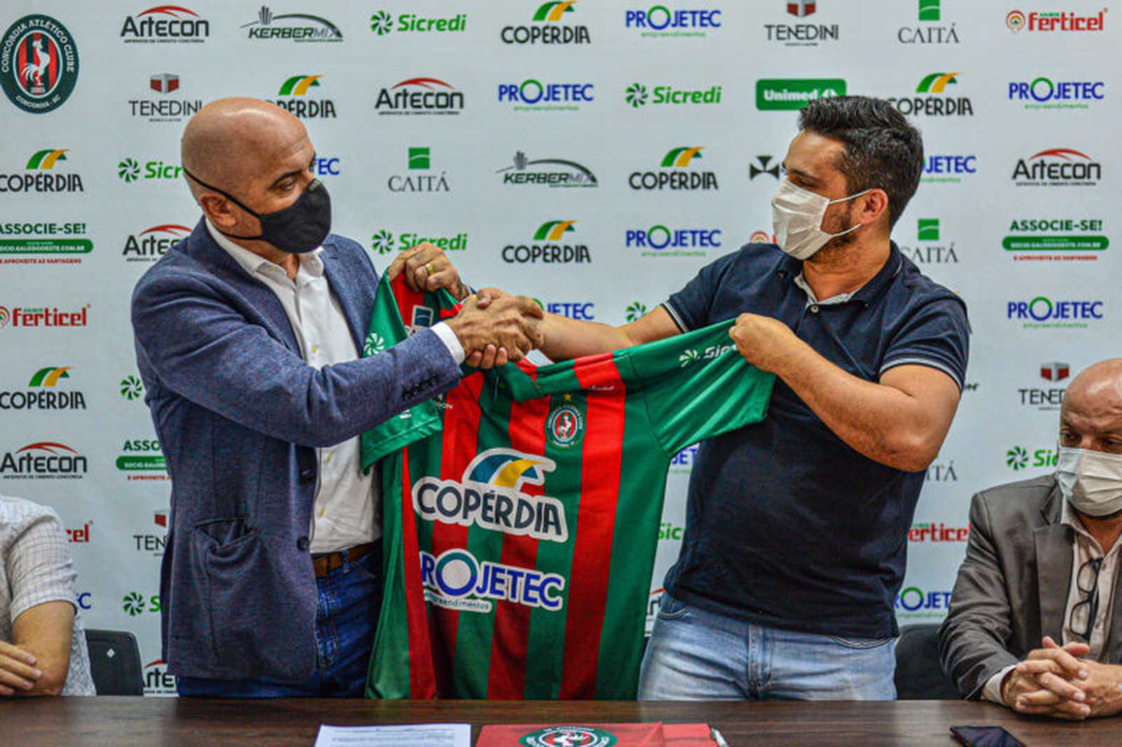 itamar schulle treinador apresentado concordia