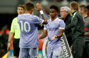 INGLÊS: Com gol de Raphinha, Leeds empata fora de casa com Newcastle