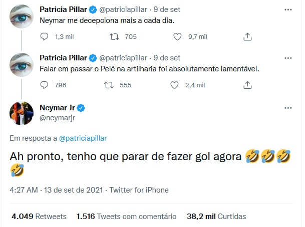 neymar patricia pillar