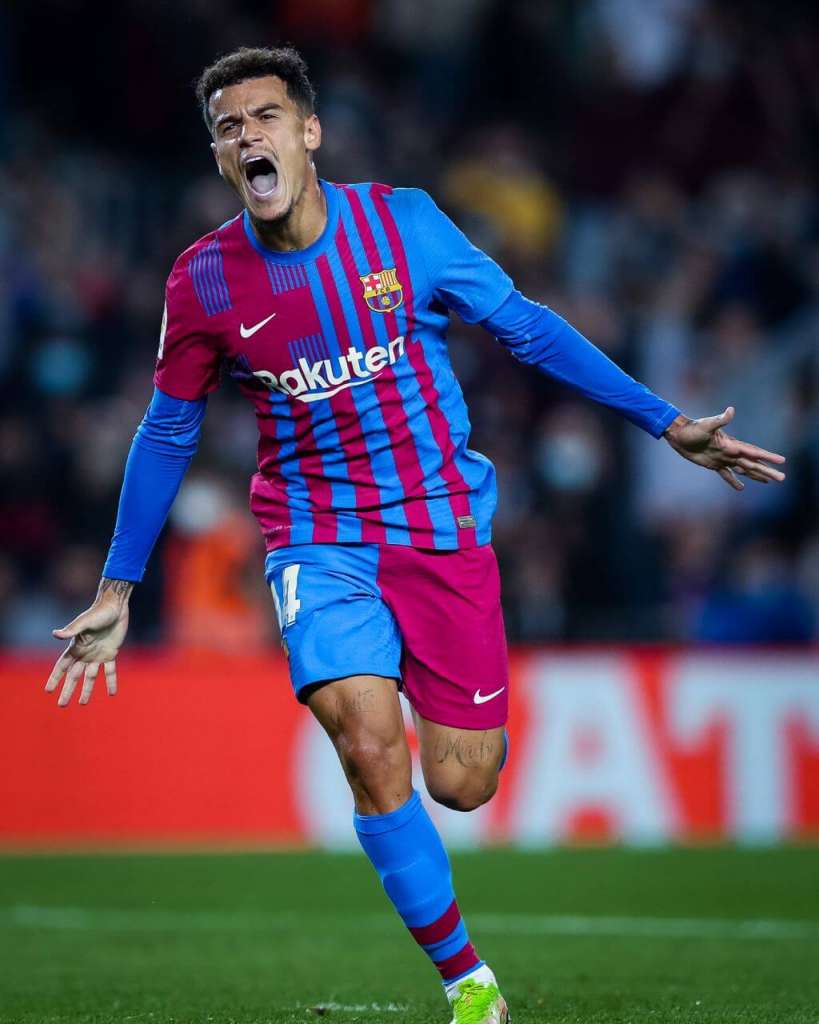 ESPANHOL: Na estreia de Agüero, Coutinho marca e Barcelona vence Valencia em jogo de quatro gols