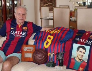 Evaristo de Macedo: o brasileiro histórico que brilhou com as camisas de Barcelona e Real Madrid