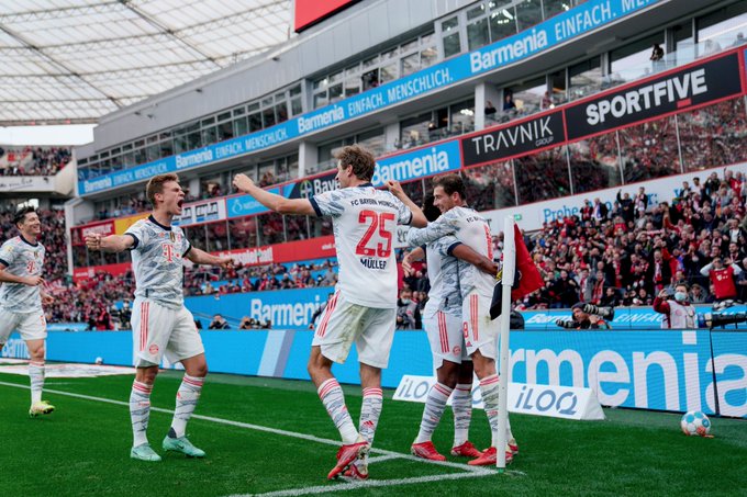 ALEMÃO: Bayern faz cinco no 1º tempo, massacra Leverkusen e volta à liderança
