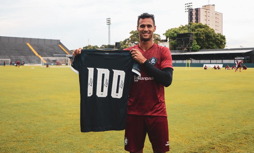 Série B: Rafael Jansen comemora 100 jogos pelo Remo e projeta jogo decisivo contra a Ponte Preta