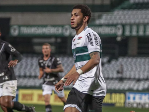 Série B: Coritiba renova contrato de jovem promessa até 2024; Atacante estava sendo sondado pelo Flamengo