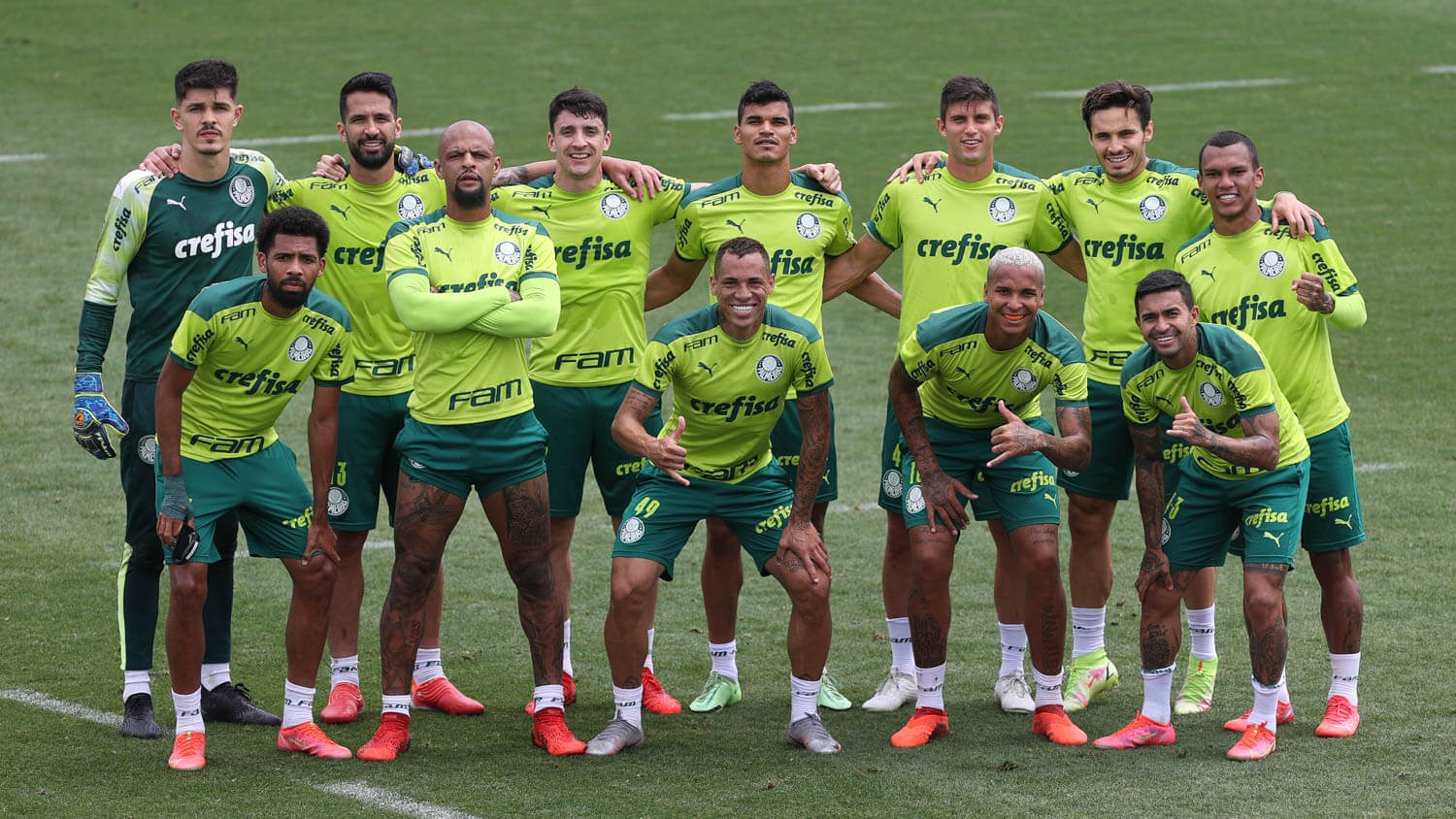 Desfalcado, Palmeiras finaliza preparação e deve usar titulares contra Juventude