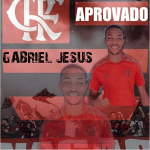 Gabriel Jesus fake? Flamengo contrata xará de famoso atacante da Seleção Brasileira