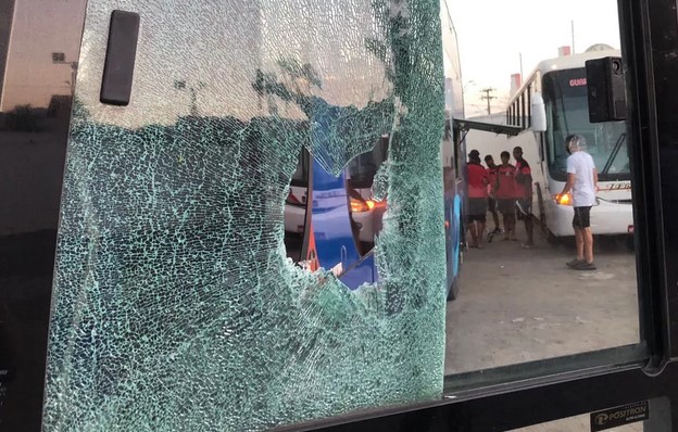 Série D: Após pedradas em ônibus, Campinense-PB faz BO e protocola reclamação à CBF