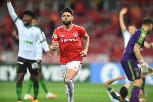 Agora artilheiro do Brasileirão, Yuri Alberto valoriza ambiente do Internacional em arrancada
