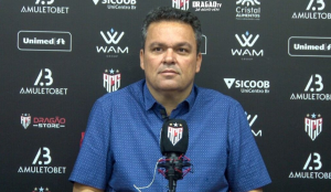 Goleada sobre o Fortaleza faz presidente do Atlético-GO ter calma para definir novo treinador