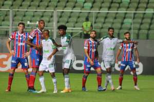América-MG 0 x 0 Bahia - No primeiro jogo sem Mancini, América empata sem gols com o Bahia