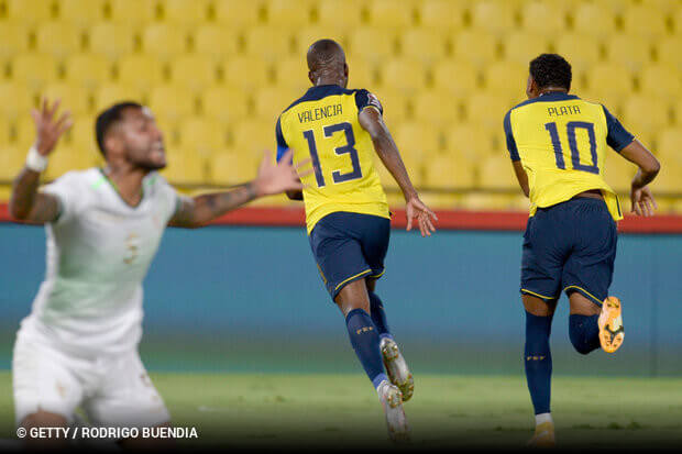 equador vence bolivia eliminatorias