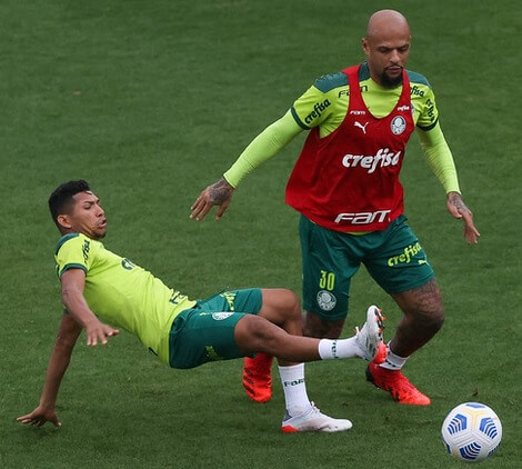 Felipe Melo lidera Palmeiras na tentativa de consolidar reação no Brasileirão