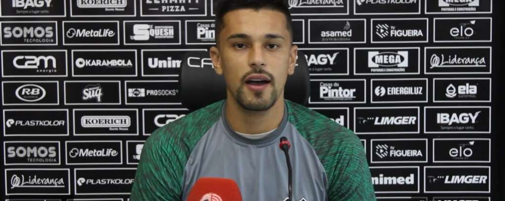 Copa SC: Gustavo Índio mostra confiança antes de decisão do Figueirense: “Ganhar lá fora”