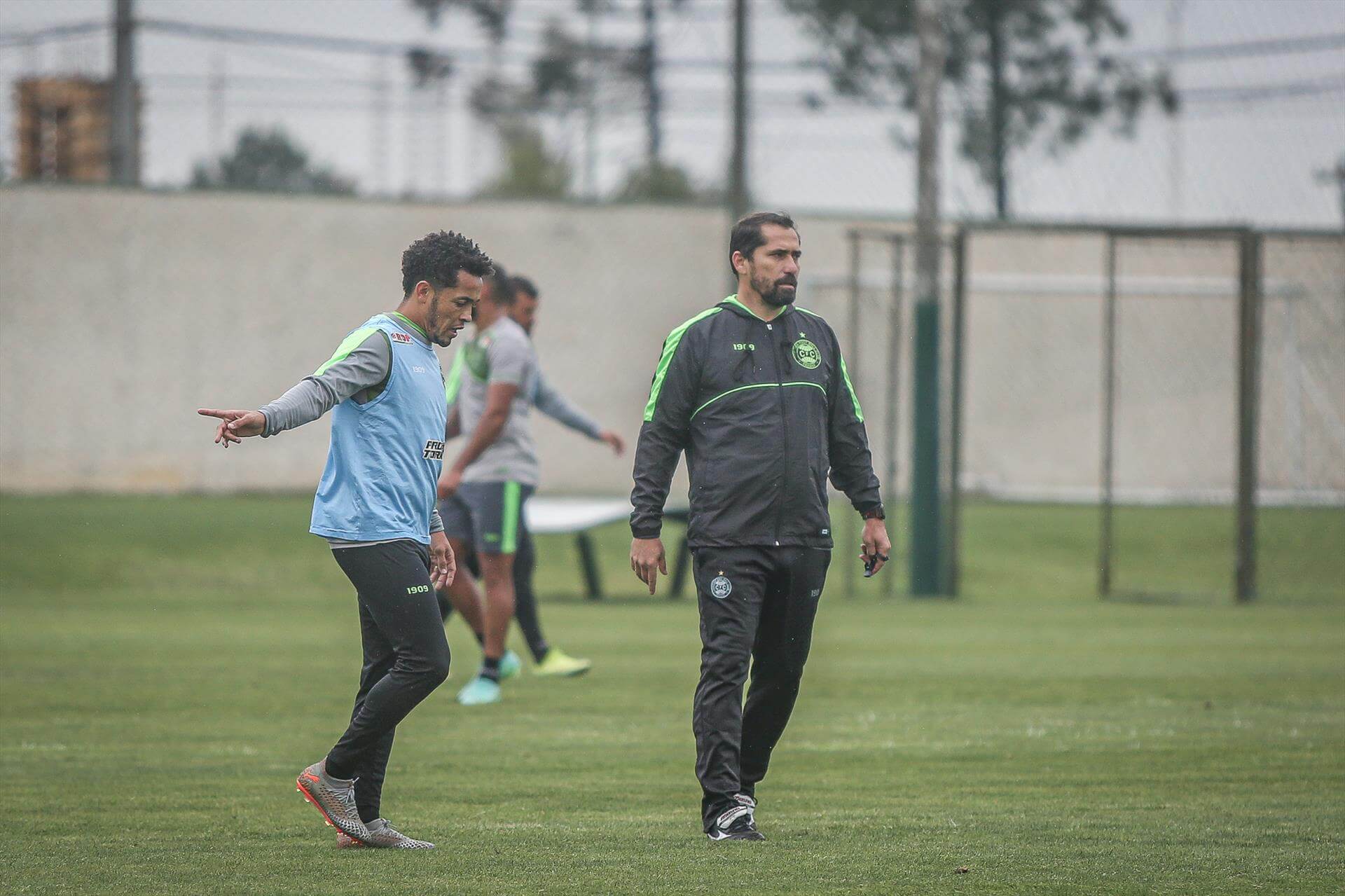 gustavo morinigo treinador coritiba