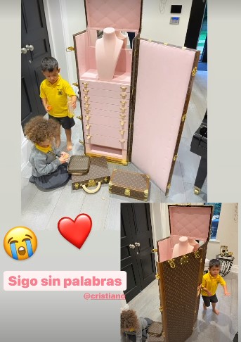 Cristiano Ronaldo compra mimo de R$ 800 mil para a amada Georgina Rodríguez 2 portal joia gerogina