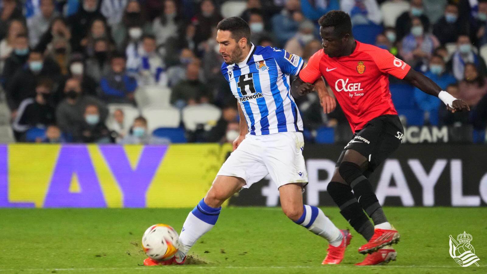 ESPANHOL: Real Sociedad vence o Mallorca e assume a liderança do campeonato