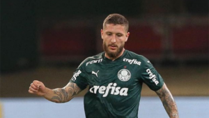 Paulistão: Zé Rafael, do Palmeiras, prega 