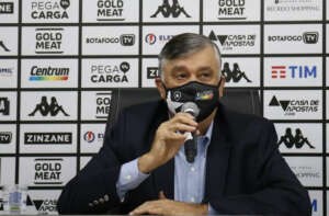 Série B: Em campanha pelo Novembro Azul, presidente do Botafogo revela que trata de câncer de próstata