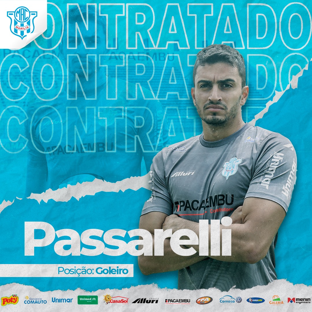 2022 já começou! Marília anuncia pacotão de reforços com direito a goleiro ex-Guarani para o Paulista A3