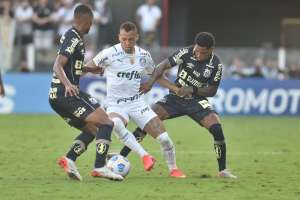 Santos 0 x 2 Palmeiras - Verdão engata a 5ª, mas segue longe do líder Atlético-MG