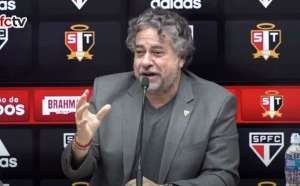 Presidente do São Paulo mostra otimismo sobre renovação com zagueiro e não garante argentino