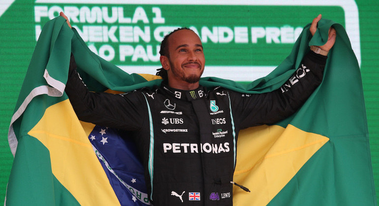 F1: Vencedor do GP de SP, Hamilton foi a pessoa mais buscada no Google desde domingo