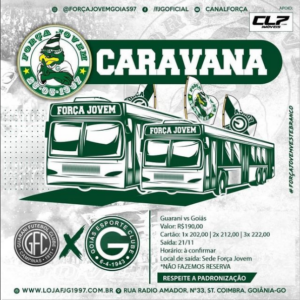 Série B: Prometendo 'invasão', caravana de torcedores do Goiás já tem quatro ônibus confirmados