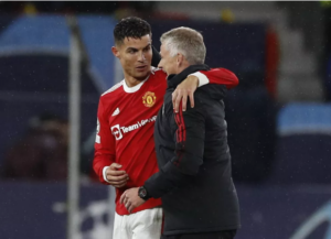 Inglês: CR7 se despede de Solskjaer no United: 'Um ser humano excepcional'