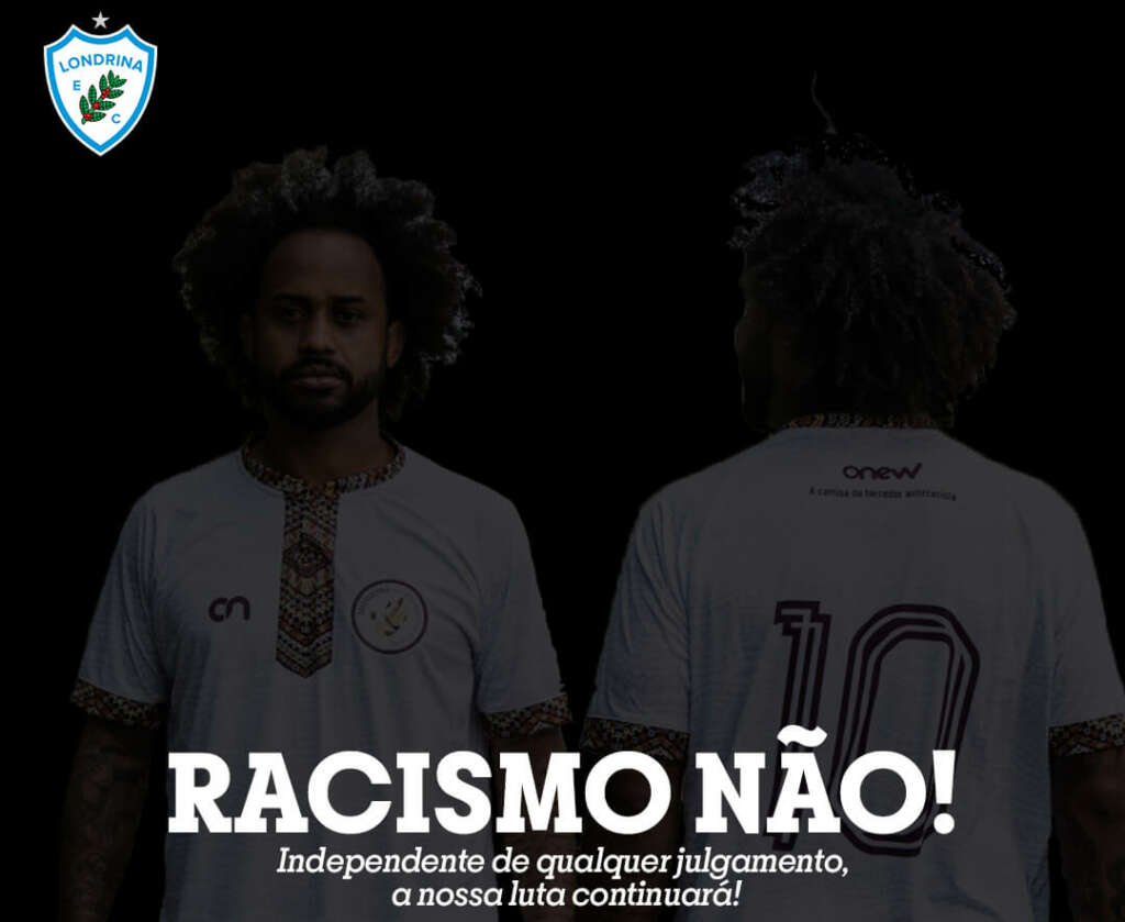 Série B: Brusque se cala e Londrina garante que a “luta continuará” contra o racismo