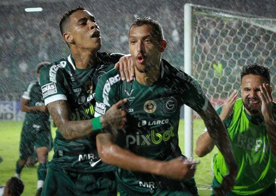 goias comemoracao gol