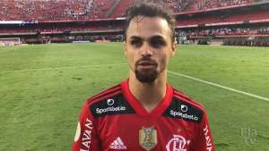 Destaque do Flamengo, Michael comemora 100 jogos e artilharia do Brasileirão: 