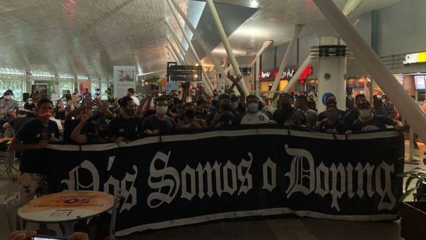 torcida remo aeroporto