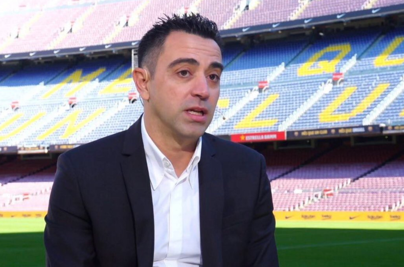 Xavi pede apoio da torcida do Barcelona para jogo decisivo contra o Porto