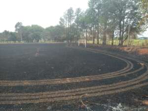 Paulista A3: Incêndio atinge CT do Bandeirante, em Birigui. VEJA FOTOS