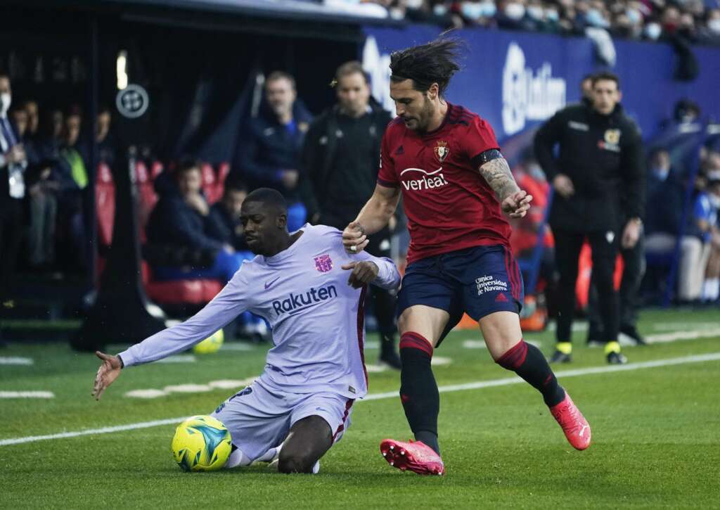 ESPANHOL: Barcelona cede empate ao Osasuna e continua longe das primeiras posições