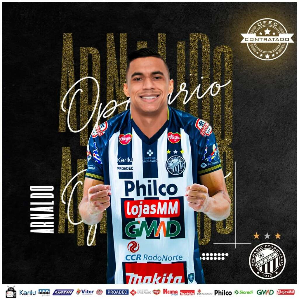 Paranaense: Operário anuncia contratação de lateral que jogou o último Brasileirão