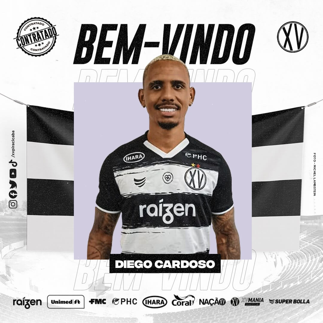Revelado pelo Santos, atacante Diego Cardoso vai defender o Confiança na  temporada 2023, confiança
