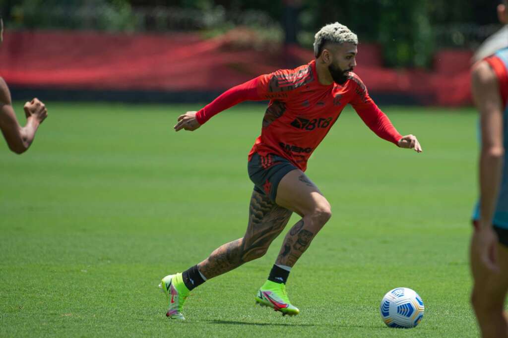 Flamengo x Santos – Peixe encara o desfigurado vice-campeão para se garantir 100% na Série A 2 gabigol flamengo 1