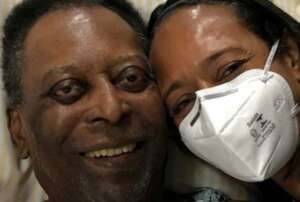 Com Pelé sorrindo em foto no hospital, filha diz: 'Em 2 ou 3 dias estará em casa'