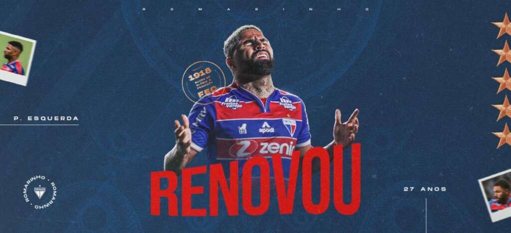 Cearense: Fortaleza anuncia a renovação de atacante