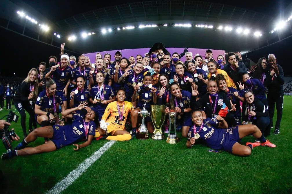 Pelo 2º ano seguido, Corinthians é líder do ranking da CBF no futebol feminino